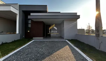 Casa em condomínio fechado com 3 quartos à venda na Avenida Luiz Greco, 225, São Bento, Paulínia, 140 m2 por R$ 960.000