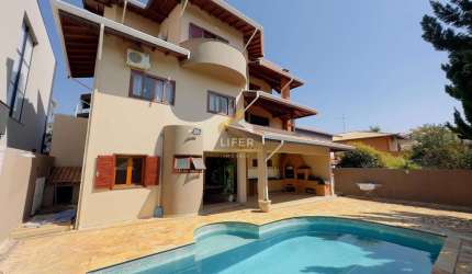 Casa em condomínio fechado com 3 quartos à venda na Rua João Previtale, 2780, Santa Cruz, Valinhos, 372 m2 por R$ 1.950.000
