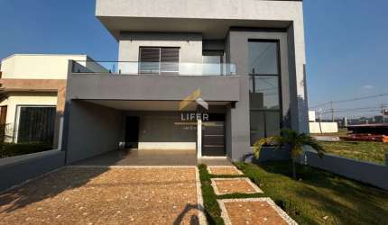 Casa em condomínio fechado com 4 quartos à venda na Fícus, 100, Parque Olívio Franceschini, Hortolândia, 220 m2 por R$ 1.600.000