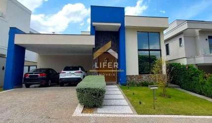 Casa em condomínio fechado com 3 quartos à venda na Rua José Peressinoto, 68, Alphaville Dom Pedro 2, Campinas, 228 m2 por R$ 3.800.000