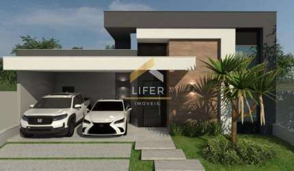Casa em condomínio fechado com 3 quartos à venda na Alameda Ezequiel Mantoanelli, 1139, Loteamento Green View Village, Indaiatuba, 191 m2 por R$ 1.690.000