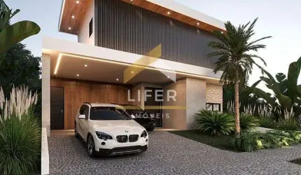Casa em condomínio fechado com 4 quartos à venda na Rua Sebastião Cardoso, 168, Parque Brasil 500, Paulínia, 366 m2 por R$ 3.290.000