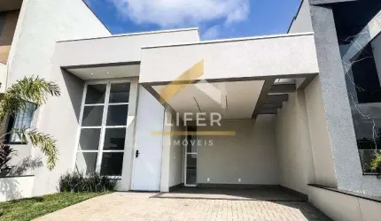 Casa em condomínio fechado com 3 quartos à venda na Avenida Luiz Greco, 225, São Bento, Paulínia, 140 m2 por R$ 1.130.000
