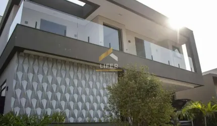 Casa em condomínio fechado com 4 quartos à venda na Rua das Palmas, 001, Alphaville Dom Pedro, Campinas, 410 m2 por R$ 5.490.000