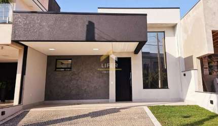 Casa em condomínio fechado com 3 quartos à venda na Avenida Luiz Greco, 225, São Bento, Paulínia, 134 m2 por R$ 890.000