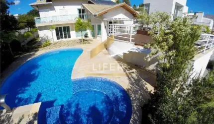 Casa em condomínio fechado com 5 quartos para alugar na Rua Guapuruvu, 302, Loteamento Alphaville Campinas, Campinas, 422 m2 por R$ 17.000