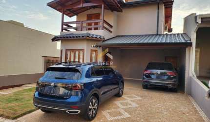 Casa em condomínio fechado com 3 quartos à venda na Rua Guengo Kobayashi, 1, Residencial Real Parque Sumaré, Sumaré, 190 m2 por R$ 1.350.000