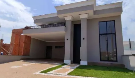 Casa em condomínio fechado com 3 quartos à venda na Avenida Olívio Franceschini, 001, Parque Ortolândia, Hortolândia, 162 m2 por R$ 990.000