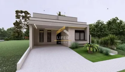Casa em condomínio fechado com 3 quartos à venda na Avenida Presidente Juscelino Kubitschek de Oliveira, 3851, Parque Brasil 500, Paulínia, 168 m2 por R$ 1.590.000