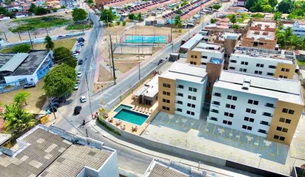 Excelente Apartamento de Dois Quartos com área de Lazer Completa