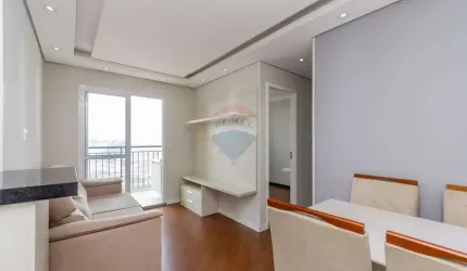 APARTAMENTO MOBILIADO com 2 dormitórios e sacada em Condomínio Com Lazer Completo  - Vila Valparaíso