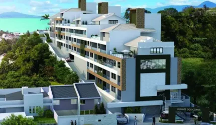Apartamento com 2 quartos à venda na Rua da Fonte, 177, Coqueiros, Florianópolis, 61 m2 por R$ 773.370