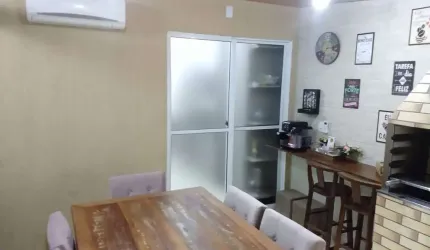Casa em condomínio fechado com 3 quartos à venda na Avenida Paulo Roberto Vidal, 2490, Bela Vista, Palhoça, 100 m2 por R$ 390.000