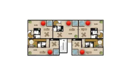 Cobertura duplex com Jacuzzi privativa, com 2 quartos e vaga privativa coberta