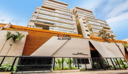 Apartamento Luxo Niva Villela - 4 Suítes, Lazer Completo, 4 Vagas - Centro, JF'