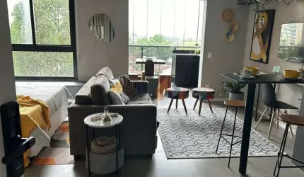 Studio mobiliado com 47 m² em Cerqueira Cesar para locação