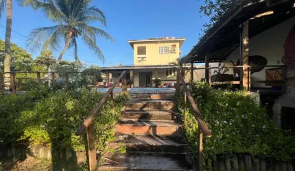 BELÍSSIMA CASA À BEIRA RIO EM JAUÁ/BA - PORTEIRA FECHADA