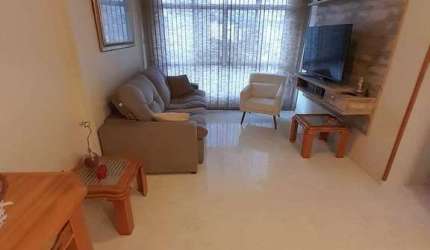 Apartamento com 2 dorms, Campo Grande, Santos - R$ 560 mil, Cod: 138506