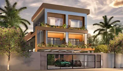 Casa de Condomínio com 3 quartos, Guilhermina, Praia Grande - R$ 570 mil, Cod: 138664