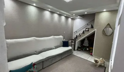 Casa com 3 quartos, Vila Cascatinha, São Vicente - R$ 400 mil, Cod: 138689