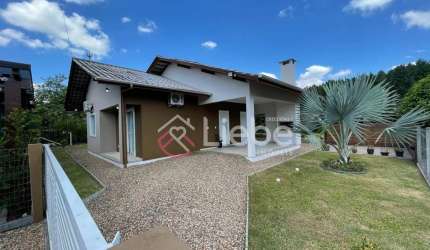 Casa em condomínio fechado com 3 quartos à venda no Testo Central, Pomerode , 118 m2 por R$ 650.000