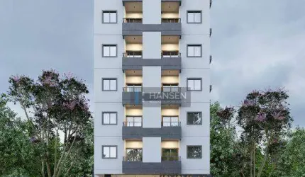 Apartamento com 2 dormitórios à venda, 45 m² por R$ 288.000,00 - Itaum - Joinville/SC