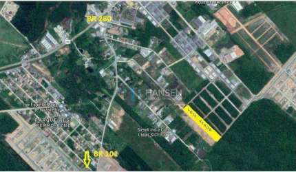 Terreno à venda, 15042 m² por R$ 2.256.300,00 - Porto Grande - Araquari/SC