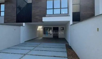 Sobrado com 3 suítes à venda, 161 m² por R$ 990.000 - Saguaçu - Joinville/SC