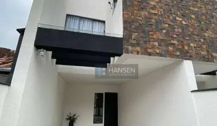 Sobrado com 1 suíte + 1  dormitório  à venda, 113 m² por R$ 500.000 - Bom Retiro - Joinville/SC