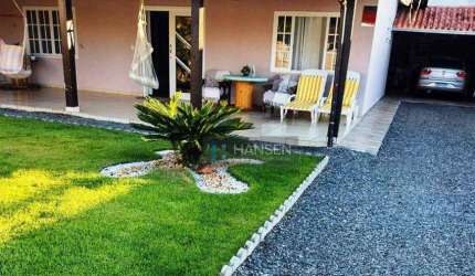 Casa com 1 suíte + 2 dormitórios à venda por R$ 680.000 - Ubatuba - São Francisco do Sul/SC