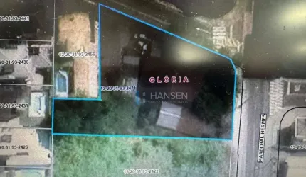 Terreno à venda, 1.623 m² por R$ 2.500.000 - Glória - Joinville/SC
