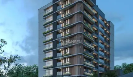 Apartamento com 1  suíte + 1 dormitório  à venda, 66 m² por R$ 572.662 - Anita Garibaldi - Joinville/SC