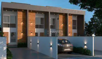 Sobrado com 2 suítes à venda, 87 m² por R$ 395.000 - Boehmerwald - Joinville/SC