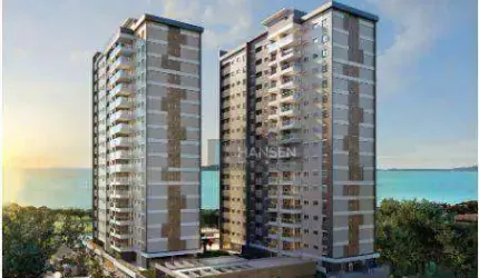 Apartamento com 1 suíte + 2  dormitórios à venda, 95 m² por R$ 1.600.000 - Itacolomi - Balneário Piçarras/SC