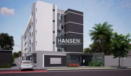 Apartamento com 2 dormitórios à venda, 48 m² por R$ 274.040 - Itaum - Joinville/SC