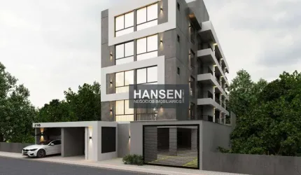 Apartamento Garden com 1 suíte + 2  dormitórios à venda, 92 m² por R$ 794.330 - Bucarein - Joinville/SC