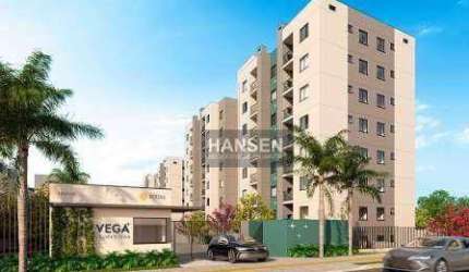 Apartamento com 2 dormitórios à venda, 46 m² por R$ 353.246 - Costa e Silva - Joinville/SC