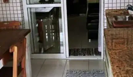 Apartamento de 87 m² Tupi - Praia Grande, à venda por R$ 450.000