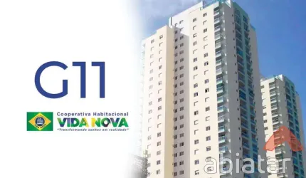 Cota Apartamento 3 Dormitórios (1 Suíte) - 135m² - Grupo 11 da Cooperativa Vida Nova