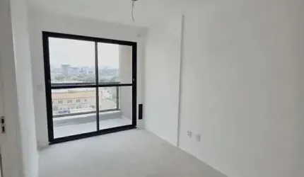 Apartamento a venda com 1 dormitórios,sala com sacada em planta de 31m2