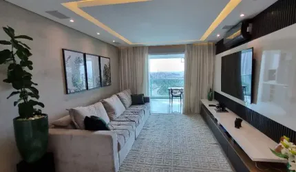 Lindo Apartamento Porteira Fechada 132 m2, 3 dormitórios