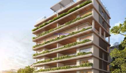 Apartamento COBERTURA 264m², 02 dormitórios (sendo suítes), 04 banheiros e 02 vagas de garagem; (fotos ilustrativas, entrega prevista para Março/2025)