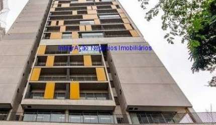 Apartamento  37m², 01 dormitório, 01 banheiro e 01 vaga de garagem.  Condomínio com portaria, segurança, piscina, salão de festa, espaço gourmet
