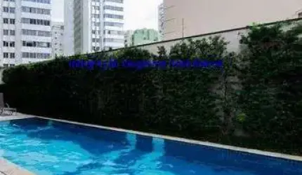 Apartamento  265m², 03 dormitórios (sendo suítes), 05 banheiros e 04 vagas de garagem.  Condomínio com portaria, segurança, piscina, salão de festa