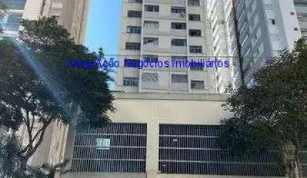 Apartamento Studio SEMI MOBILIADO 30m², 01 dormitório e 01 banheiro.  Condomínio com Portaria, Segurança, Academia e Playground.