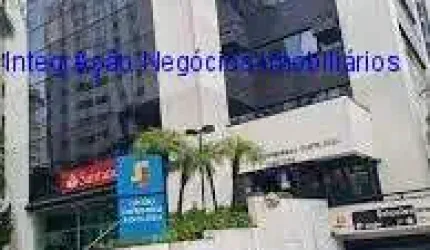 Conjunto Comercial MOBILIADO 36m², 01 banheiro e 01 vaga na garagem.  Condomínio com Recepção e Segurança  Excelente localização