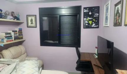 Apartamento 39m², 01 dormitório, 01 banheiro e 01 vaga na garagem.  Condomínio com Segurança, Portaria, Churrasqueira, Espaço gourmet, Salão de jogos