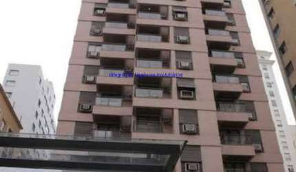 Apartamento Flat 42m², 01 dormitório, 01 banheiro e 01 vaga de garagem.  Condomínio com Segurança, Portaria, Piscina, Sala de ginástica