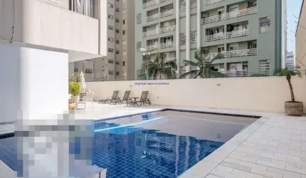 Apartamento 140m², 03 dormitórios (sendo 01 suíte), 02 banheiros e 01 vaga.  Condomínio com segurança, portaria,  piscina, churrasqueira
