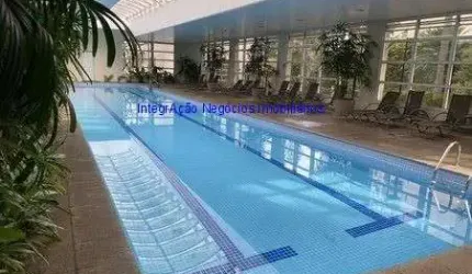 Condomínio com portaria, segurança 24hrs, piscina,  academia, salão de jogos, brinquedoteca, playground, churrasqueira e salão de festas.